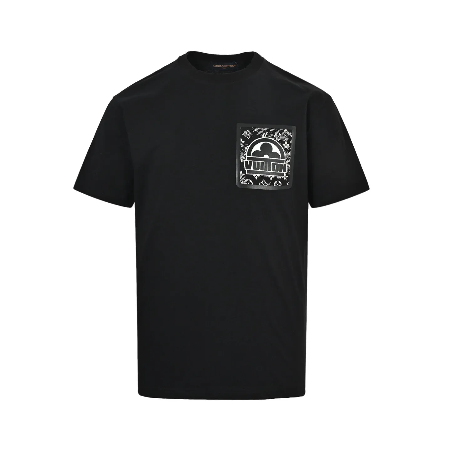 Louis Vuitton/Louis Vuitton presbyopic fake pocket printed short sleeves